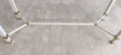 Iconique console à entretoise signée Pierre Vandel Paris