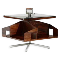 Ico Parisi table basse, bar modèle Itri
