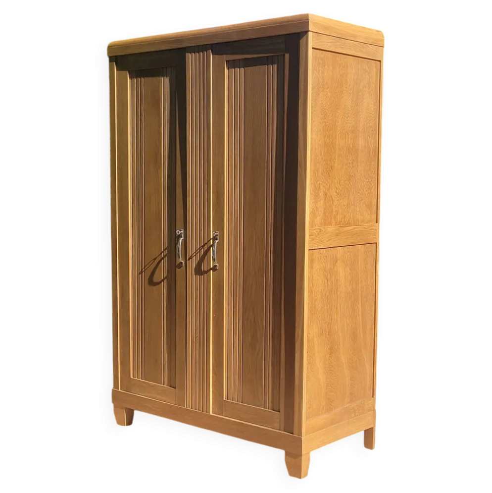 Immense Armoire ancienne en chêne massif- rénovée