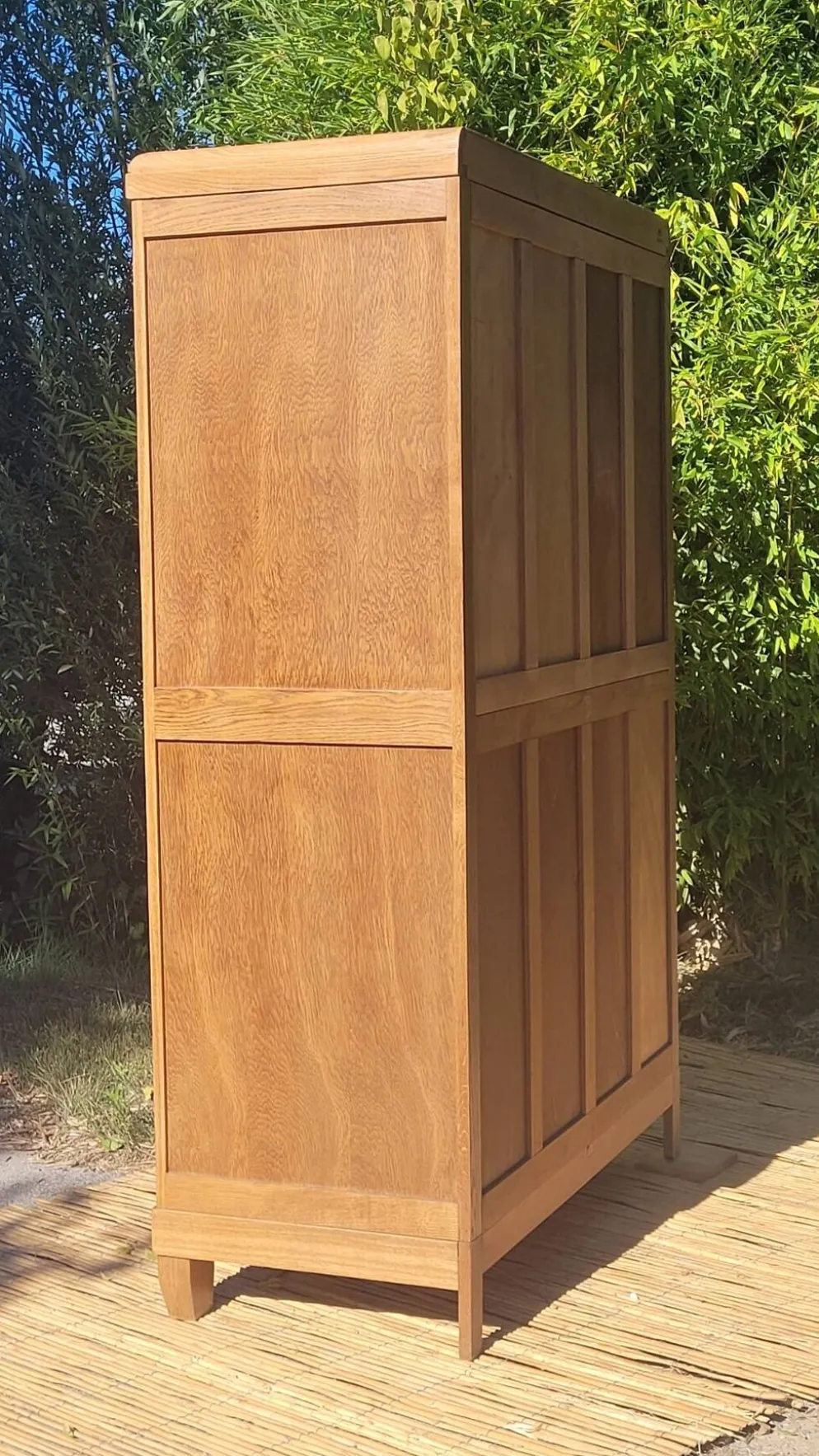 Immense Armoire ancienne en chêne massif- rénovée