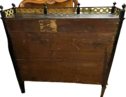 Important Bureau a Cylindre époque Louis XVI en marquéterie