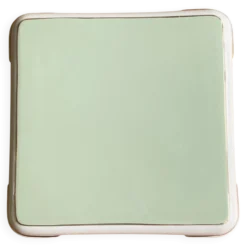 Important dessous de plat Vintage faïence Villeroy & Boch vert céladon