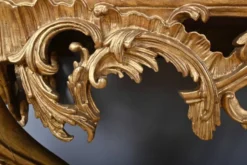 Importante console d’applique en bois doré, style Louis XV – Milieu XXe