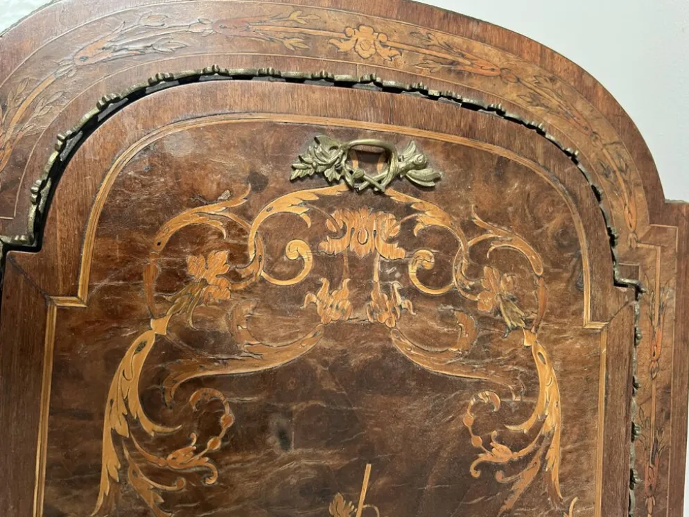 Jardinière Napoléon III en bois de placage XIX siècle