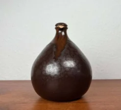 Jarre en céramique de studio allemande Mid-Century Modern avec tasses par Melitta Teubner, années 1960, ensemble de 4