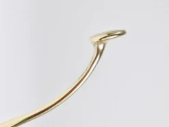 Jusqu'à 6 crochets muraux en nickel et laiton Art Nouveau Adolf Loos Café Capua Vienne, années 1900