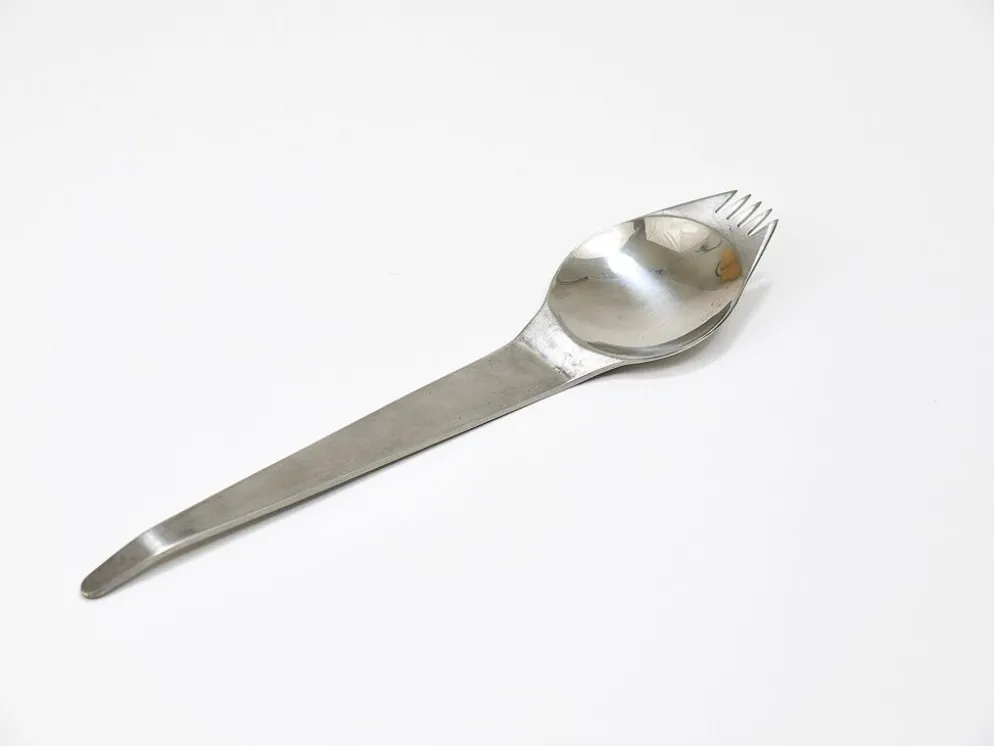 Jusqu'à 7 Sporks de fête mi-siècle (Cuillère & Fourchette) Flatware Göffel par Amboss Autriche