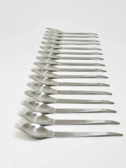 Jusqu'à 7 Sporks de fête mi-siècle (Cuillère & Fourchette) Flatware Göffel par Amboss Autriche
