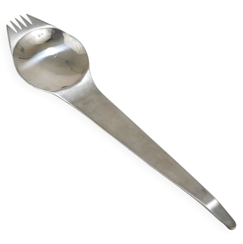Jusqu'à 7 Sporks de fête mi-siècle (Cuillère & Fourchette) Flatware Göffel par Amboss Autriche