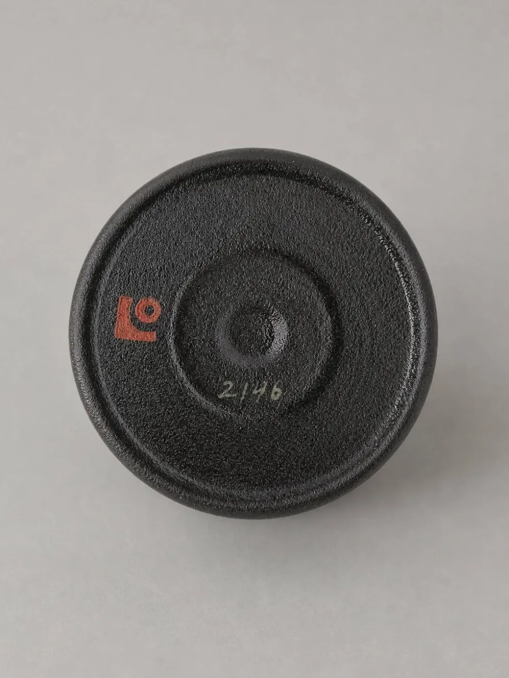 Kissul "kuromidori" (vert pin) - la tasse urushi moderne - kyoto, japon