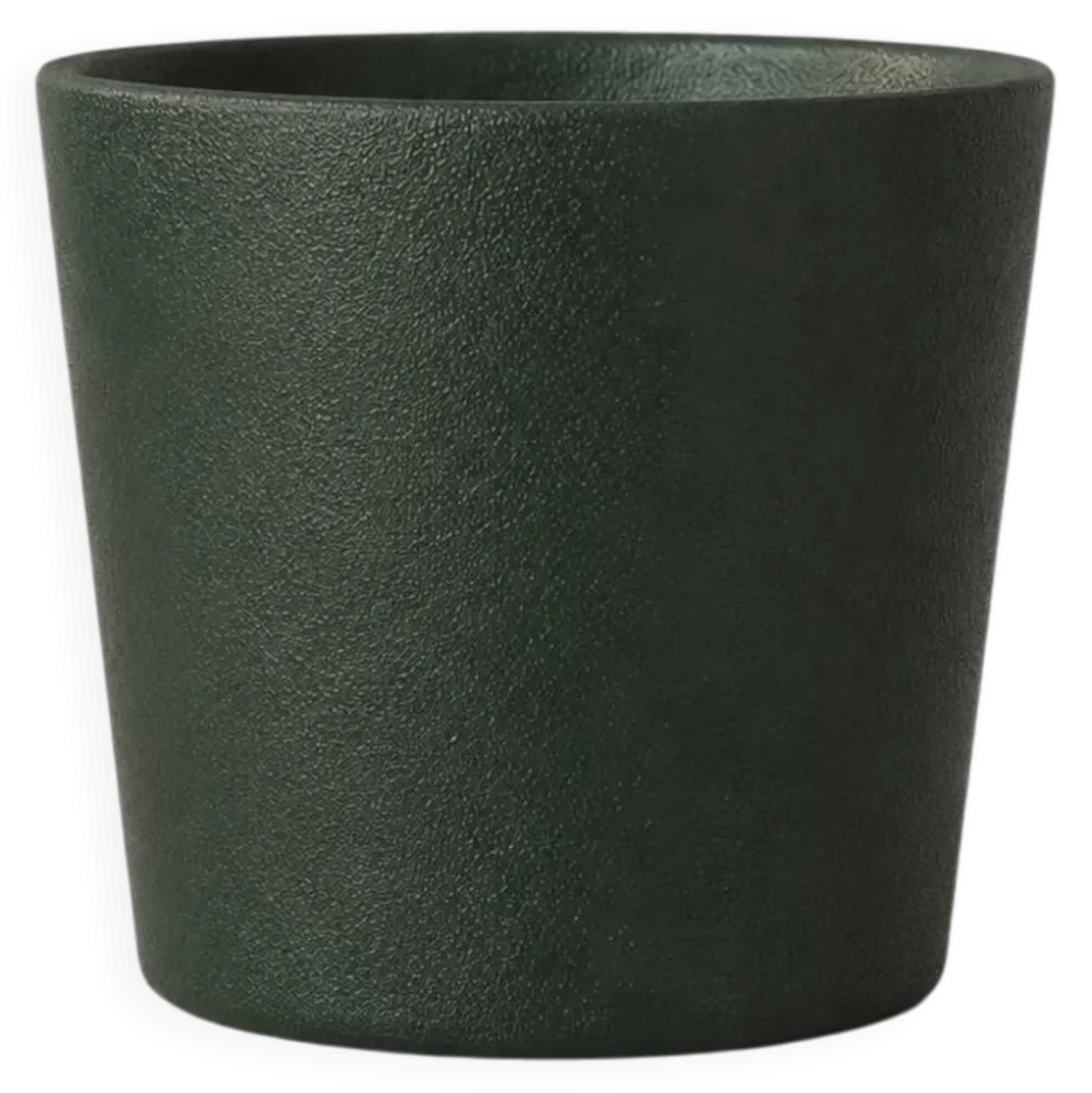 Kissul "kuromidori" (vert pin) - la tasse urushi moderne - kyoto, japon