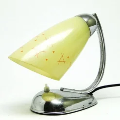 Lampe de nuit par J. Hurka, Napako, Tchécoslovaquie, années 1960.
