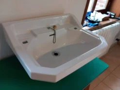 Lavabo céramique vitrifiée vitribo
