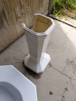 Lavabo Emaillé blanc 1930