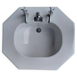 Lavabo Emaillé blanc 1930