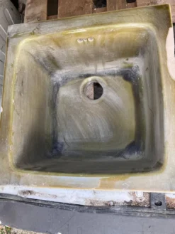lavabo en grès