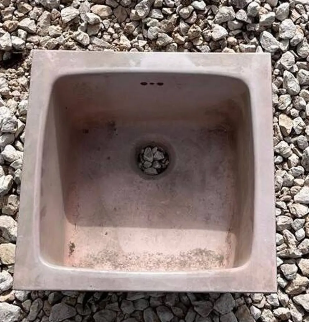 lavabo en grès