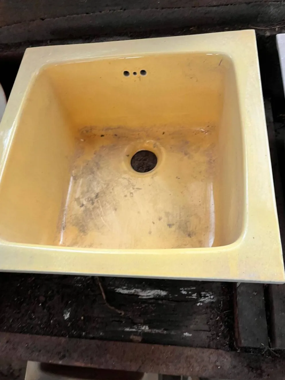lavabo en grès