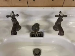 Lavabo sur pied début XXème