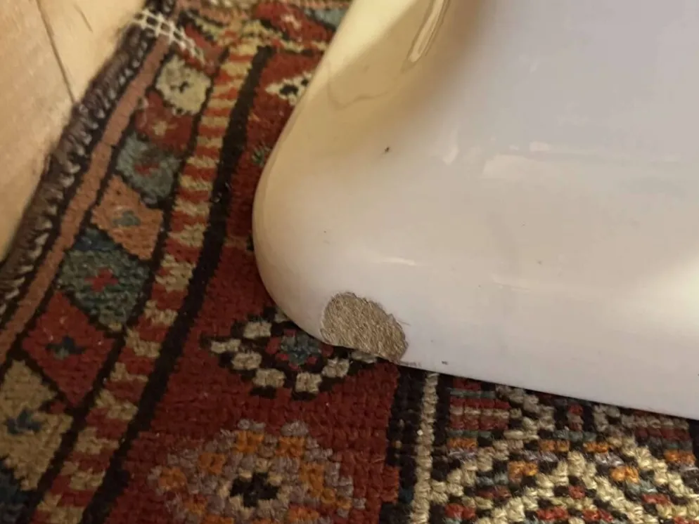 Lavabo sur pied début XXème