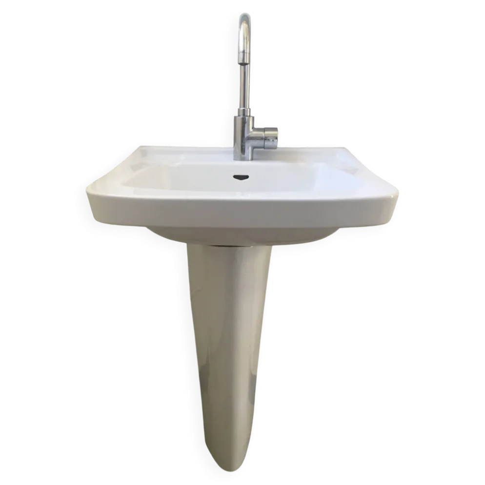 Lavabo sur pied porcelaine