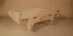 Lavabo vintage année 60 en gré émaillé
