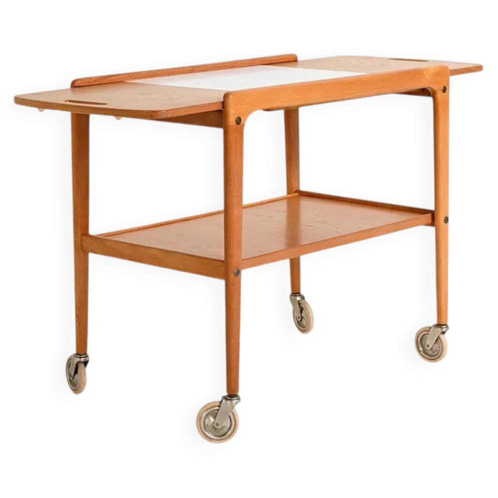 Le chariot "Thea" par Yngve Ekström pour Swedese, années 1950.