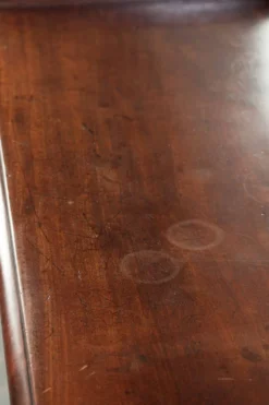 Élégant bureau / table d'écriture anglaise antique du milieu du XIXe siècle