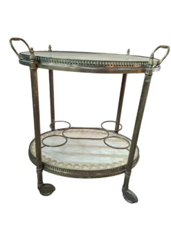 Élégant chariot de bar vintage des années 50