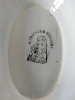 Légumier A. Lebacqz & M. Bouchart décor marine
