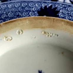 Légumier ancien en porcelaine, manufacture Minton, Angleterre '800
