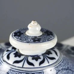 Légumier ancien en porcelaine, manufacture Minton, Angleterre '800