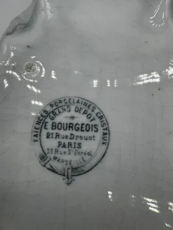 Légumier ancien Émile Bourgeois Paris