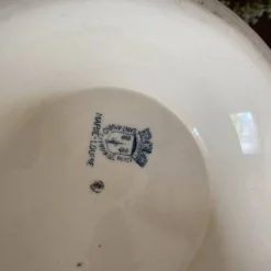 Légumier ou coupe à fruits en terre de fer Marie Louise