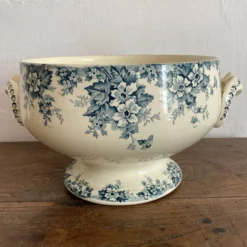 Légumier ou coupe à fruits en terre de fer Marie Louise