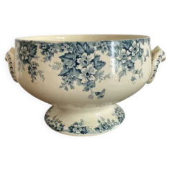 Légumier ou coupe à fruits en terre de fer Marie Louise