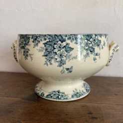 Légumier ou coupe à fruits en terre de fer Marie Louise