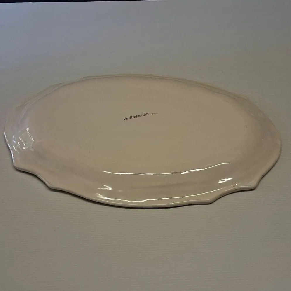 Légumier/soupière en céramique et son plat de service en très bon é