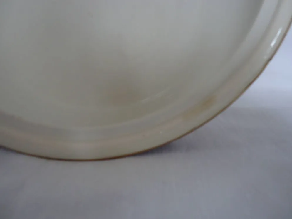 Légumier soupière en porcelaine opaque digoin sarreguemines modèle pasteur