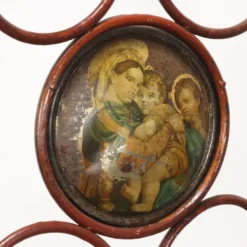 Lit ancien Louis-Philippe en fer forgé, Italie, XIXe siècle