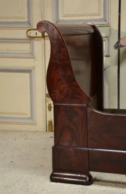 Lit Bateau En Acajou époque Louis Philippe