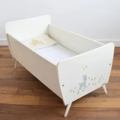 Lit bébé bambi 1950 vintage bambily