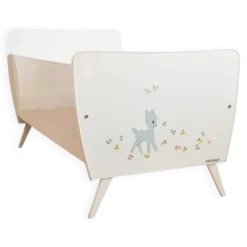 Lit bébé bambi 1950 vintage bambily