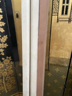 Lit corbeille de style Louis XV cannage