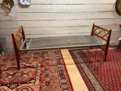 Lit daybed chêne vintage Ep 50/60