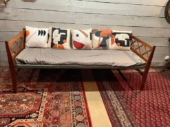 Lit daybed chêne vintage Ep 50/60