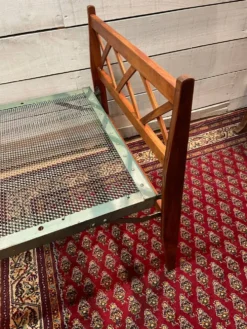 Lit daybed chêne vintage Ep 50/60