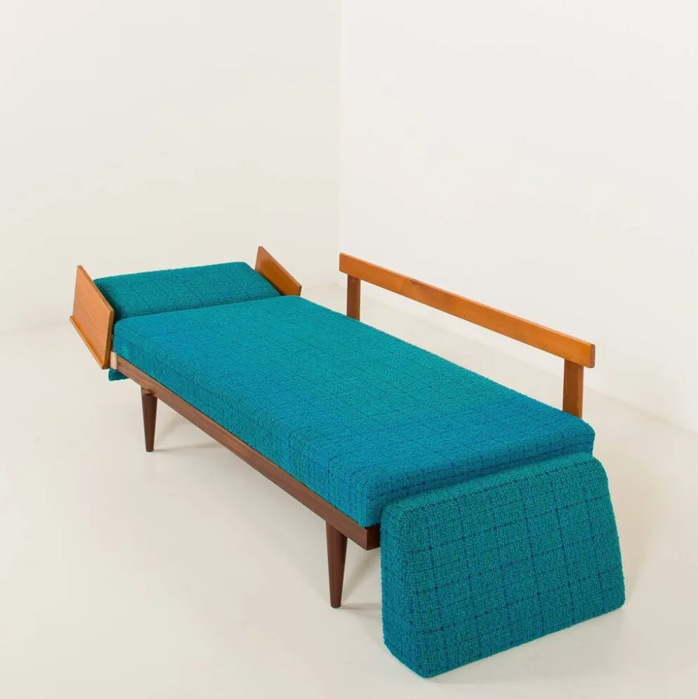 Lit de jour Svane par Ingmar Relling, Norvège, années 1960.