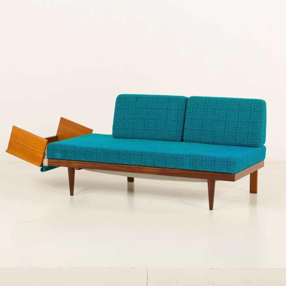 Lit de jour Svane par Ingmar Relling, Norvège, années 1960.