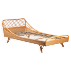 Lit de repos day bed rotin banquette